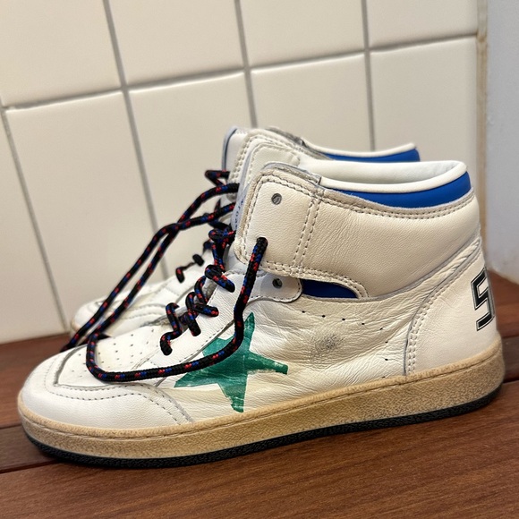 NIB Golden Goose x Bonpoint kids high tops, size EU 34 - Picture 4 of 9